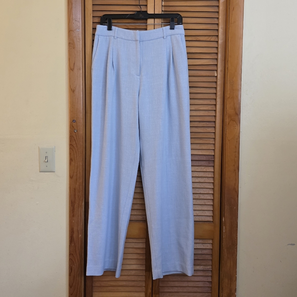 EUC House of Harlow 1960 Women's Light Blue Wide Leg Pants Size 6